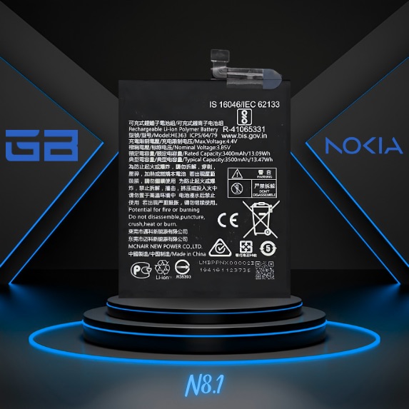 nokia-N8.1-battery-باتری-گوشی-نوکیا-ان-۸.۱