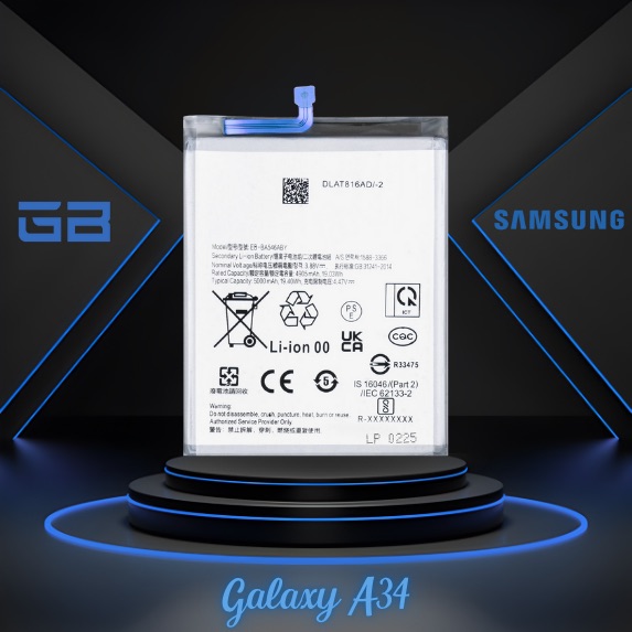 samsung-galaxy-A34-battery-باتری-گوشی-سامسونگ-گلگسی-آ-۳۴